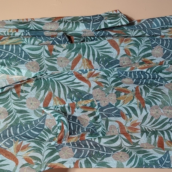 La Maison Par Molly Bracken Oversized Floral Tunic Beach Cover M - Picture 5 of 9